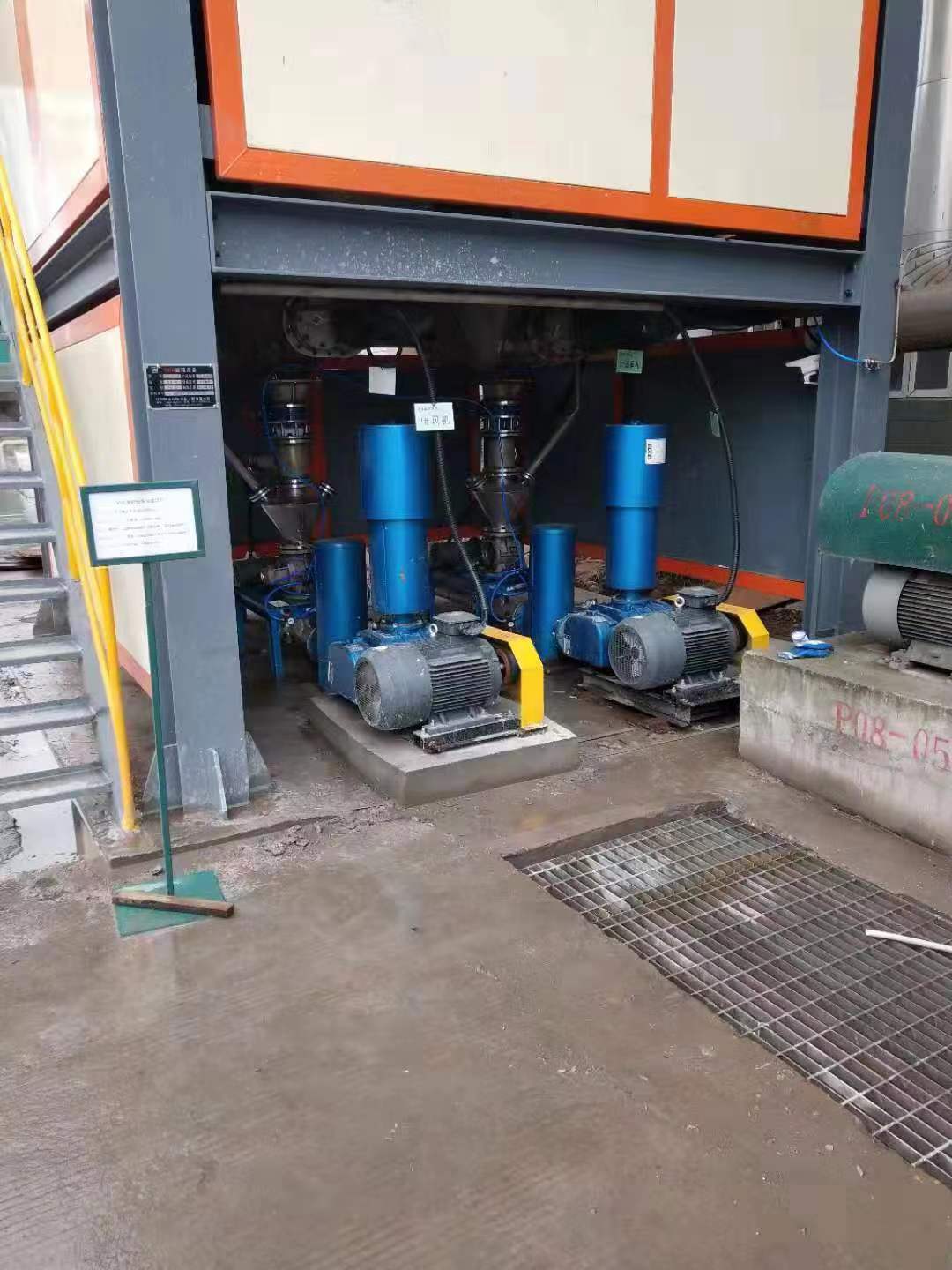 諾德工控的氣力輸送現場